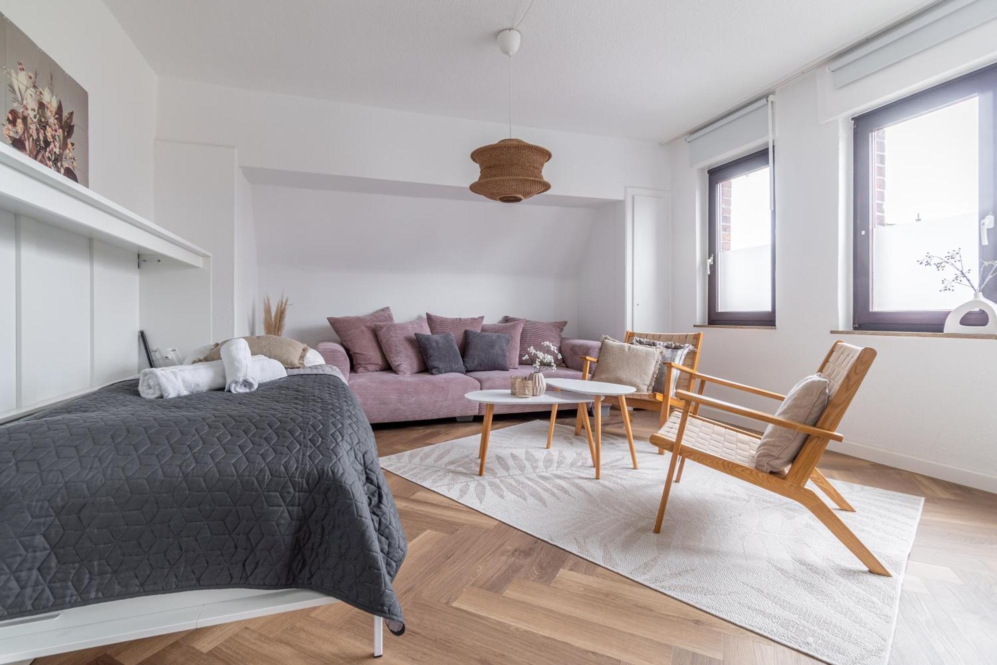 Nice & Calm - Wohlfuehl-Wohnung In Stadtnaehe Fuer Familien Oder Freunde Wesel  Kültér fotó